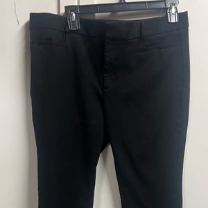 Banana Republic sloan black pants size 12